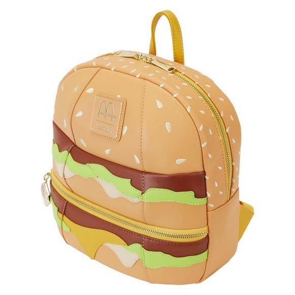McDonald's Big Mac Figural Mini Backpack - Picture 3 of 7